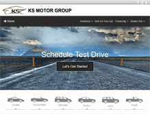 Tablet Screenshot of ksmotorgroupllc.com